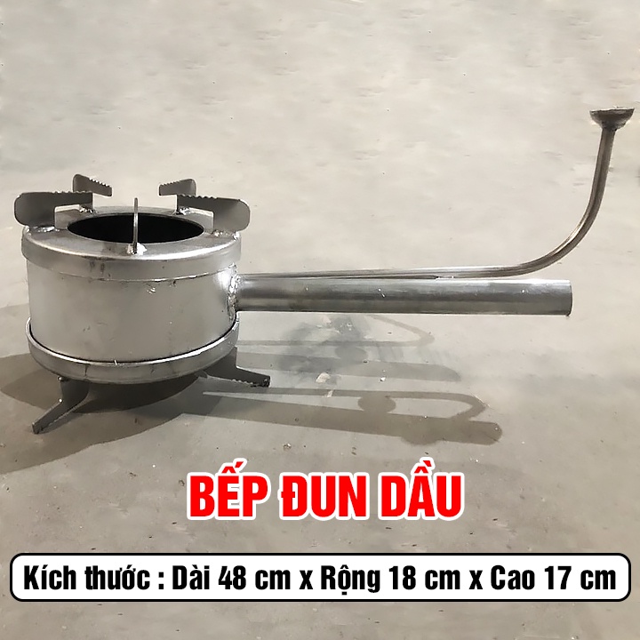 Bếp Đốt Dầu Thải - Nguyên Liệu Thải, Mỡ Gà, Vịt. Siêu Tiết Kiệm. 1 Lít Đun Đến 4, 5 Tiếng - Nhà hàng, Cỗ, Nấu cám lợn,..