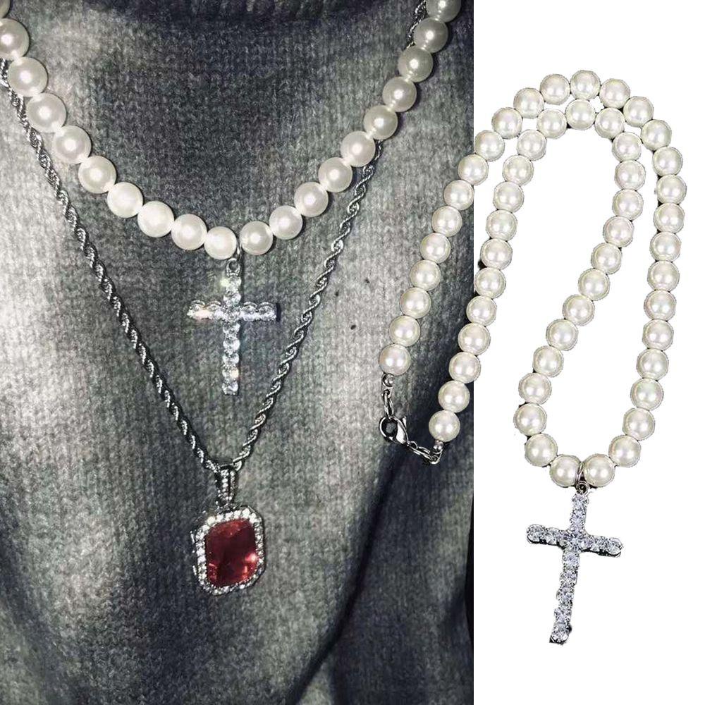 Vòng cổ Mặt Thánh Giá Phong Cách Hip Hop Mới