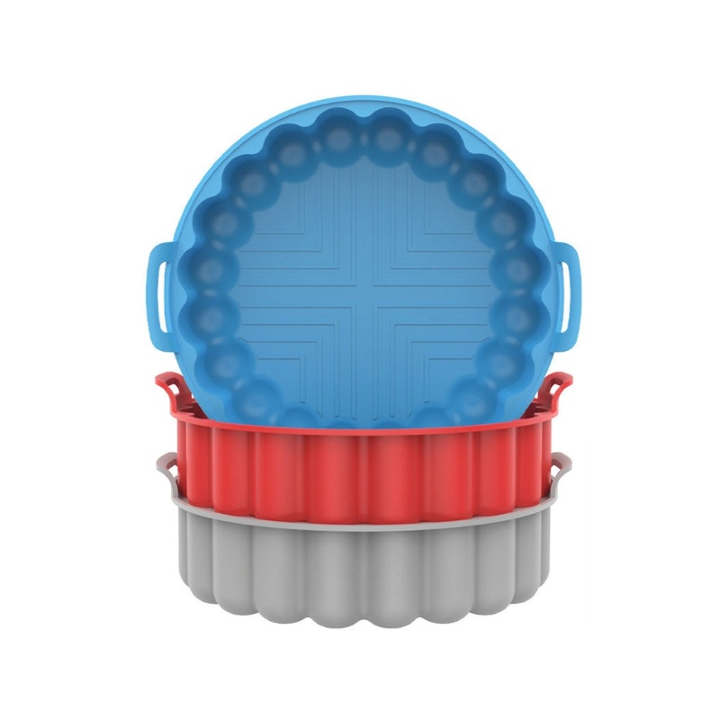 Thảm Silicone Nướng Bánh Chống Dính Hình Chữ Nhật / Tròn Có Thể Tái Sử Dụng