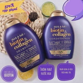 DẦU CẶP GỘI XẢ BIOTIN & COLLAGEN SHAMPOO