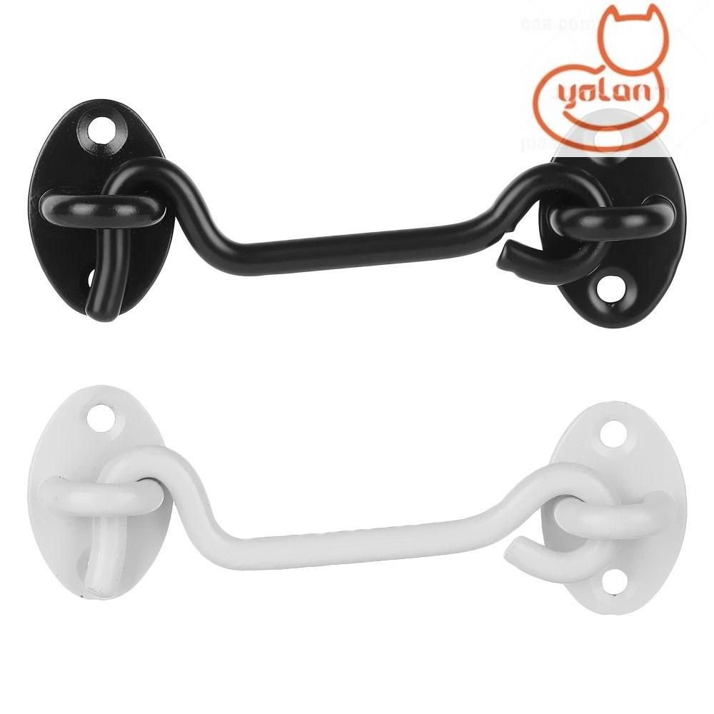 Móc gài chốt cửa ra vào/cửa sổ/cửa trang trại/cửa phòng ngủ đảm bảo sự riêng tư thiết kế dày cứng cáp màu sắc tùy chọn