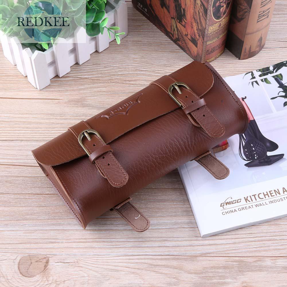 Túi Da Pu Treo Yên Xe Đạp Phong Cách Retro