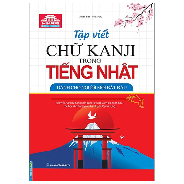 Sách - Tập Viết Chữ Kanji Trong Tiếng Nhật Dành Cho Người Mới Bắt Đầu