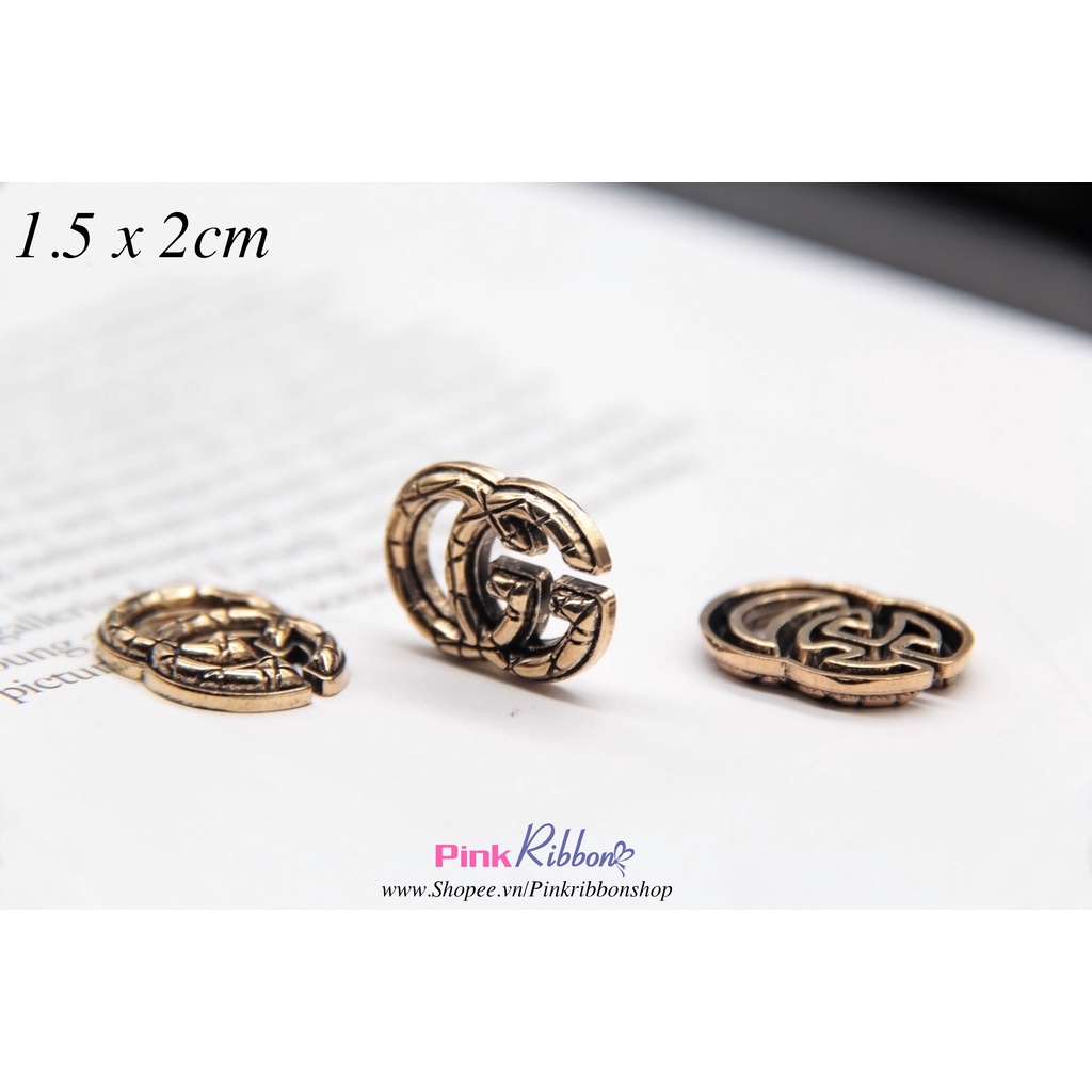 SET 2C - Charm biểu tượng chữ GG