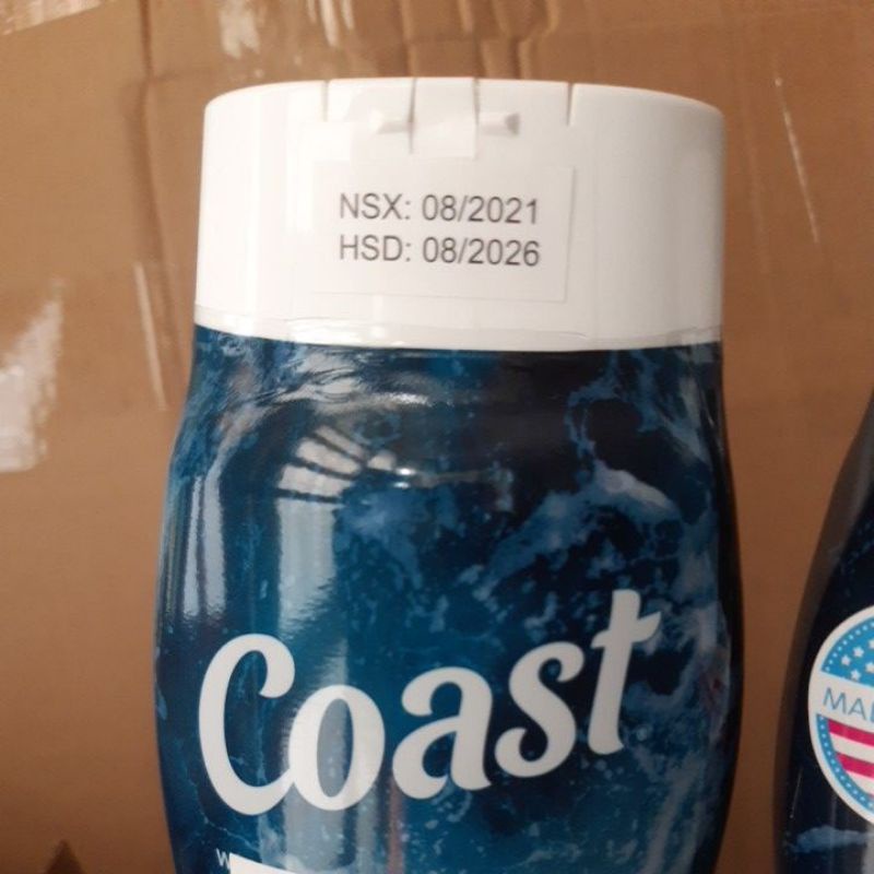 Tắm Gội Coast Mỹ 532ml date 2026 hàng cty