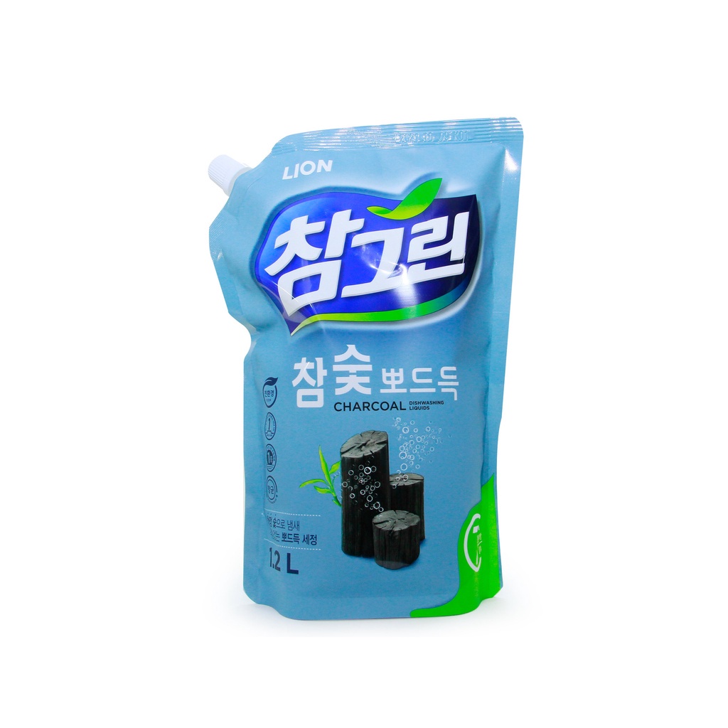 Nước rửa chén, nước rửa chén hữu cơ, nước rửa rau củ Lion tinh chất than hoạt tính nhập khẩu Hàn Quốc - Happy Life 4U