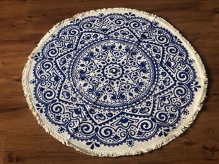 Thảm vintage - hoạ tiết thổ cẩm