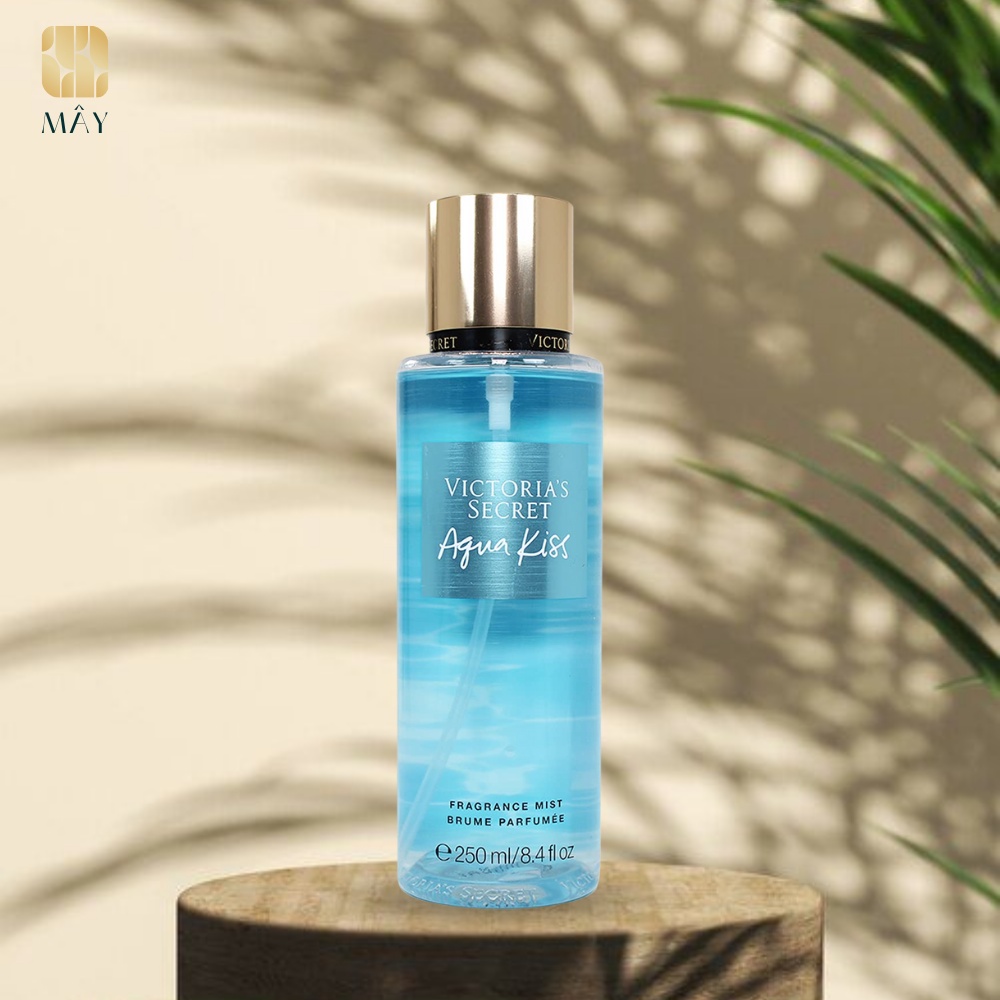 Body mist - xịt khử mùi toàn thân mùi ngọt mát Victoria Secret Aqua Kiss 250ML Mỹ