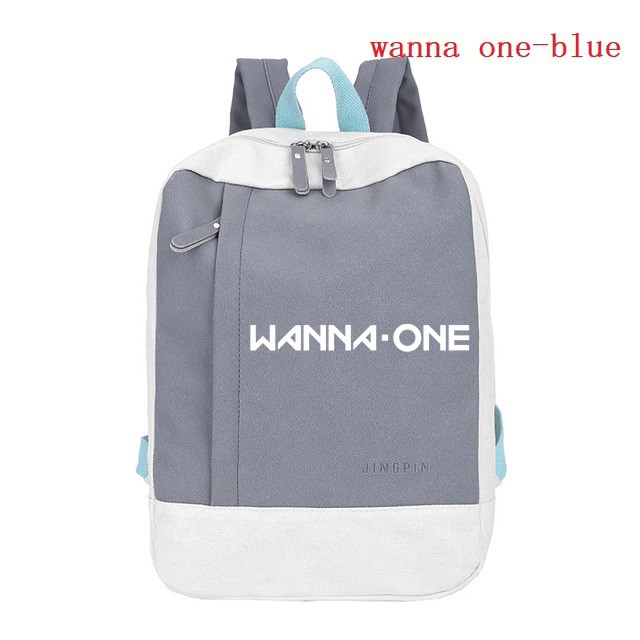 new wanna one bts exo monsta X backpack school bags balo thời trang Cặp đi học