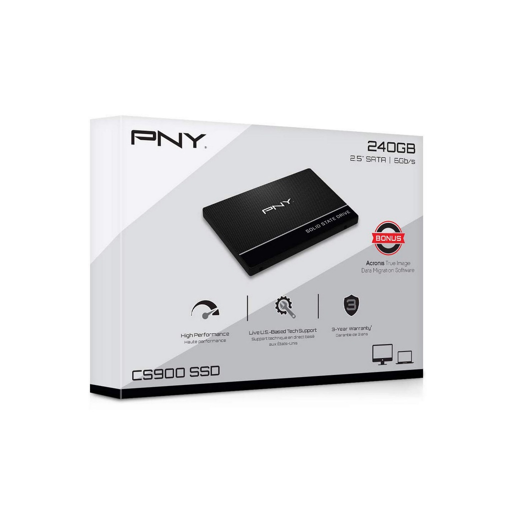 Ổ cứng SSD PNY CS900 SATA III 240Gb