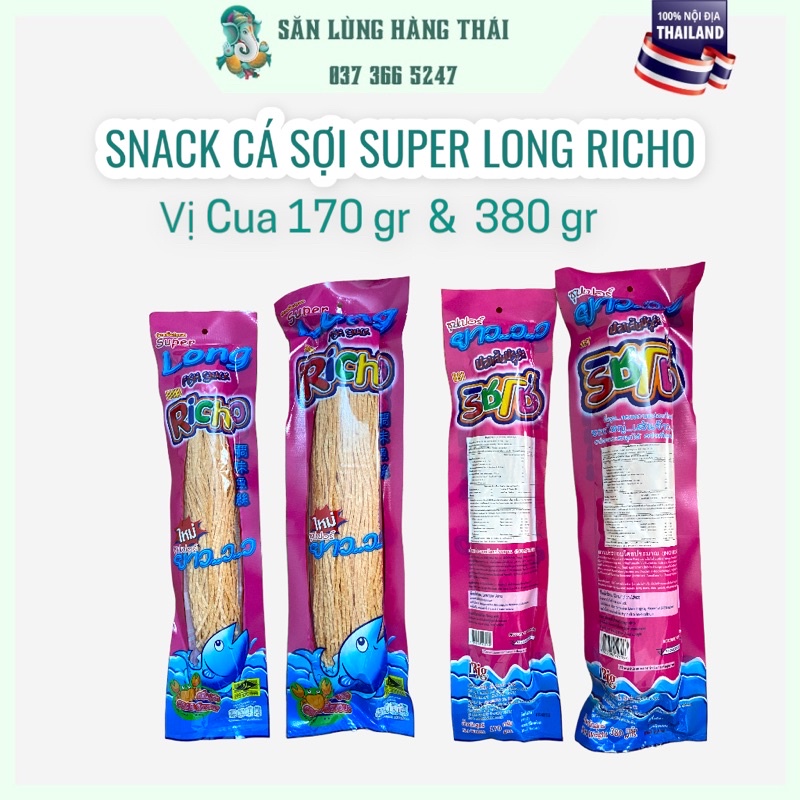 Snack Cá Sợi Super Long Richo Thái Lan