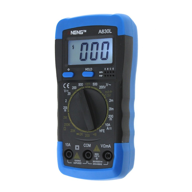 (Hàng Mới Về) 1 Setanng A830L Vạn Năng Kế Kỹ Thuật Số Màn Hình Lcd Dc Ac