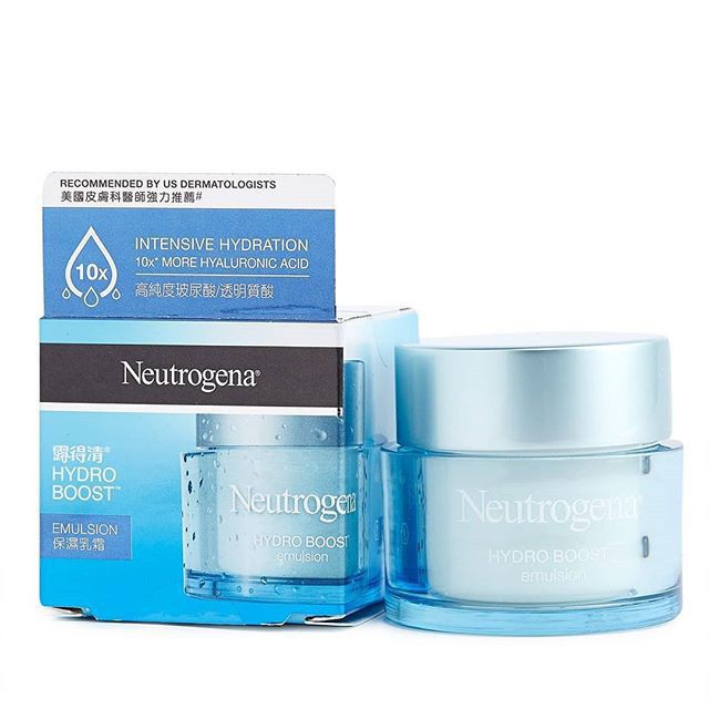 Kem dưỡng ẩm Neutrogena Hydro Boost Water Gel cho da dầu & Emulsion cho da khô 50g