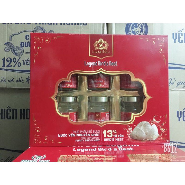 Yến sào Legend 13% hàng xuất khẩu