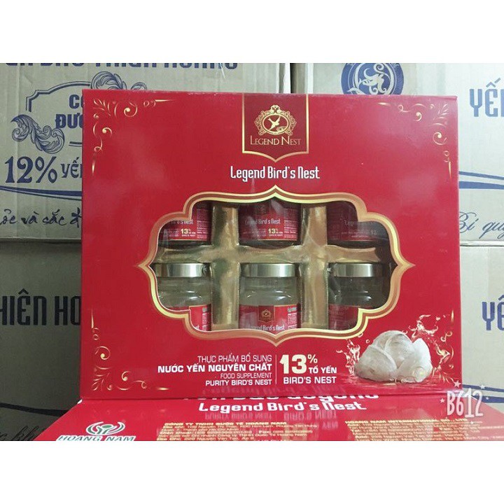 Combo 5 Hộp nước Yến sào Song Yến 13 % tổ yến nguyên chất (70ml x 30 lọ)