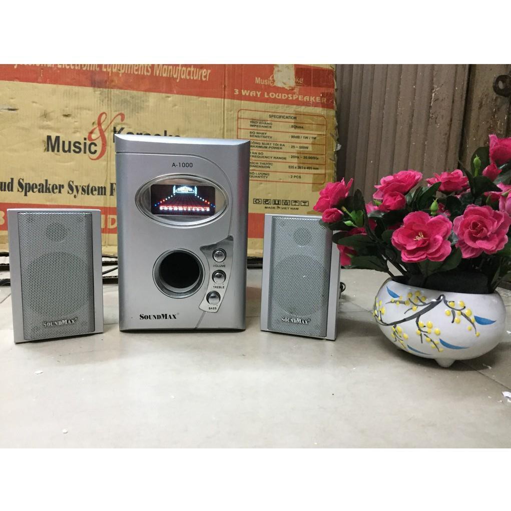 Sốc..!!!! Loa Soundmax 2.1 có màn hình chạy theo điệu nhạc ...