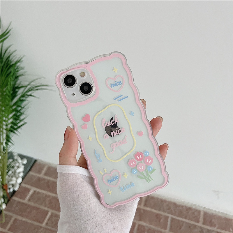 Ốp lưng iphone trong lượn sóng nice day 6/6s/6plus/6splus/7/7plus/8/8plus/xs/11/12/13/14/pro/max/plus/promaxTLS5