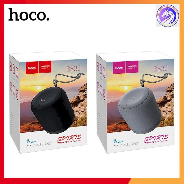 Loa Bluetooth Hoco BS30 Pin Trâu - Hàng Chính Hãng - Bảo Hành 12 Tháng