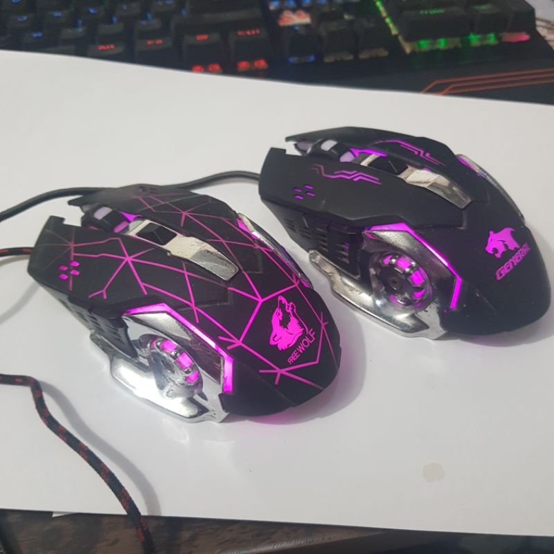 Chuột Eblue EMS145 iron man.chuột led game hàng thanh lý còn tốt