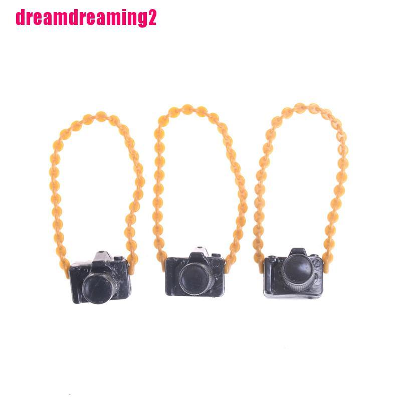 Mô Hình Máy Ảnh Mini Bằng Nhựa Thời Trang Cho Búp Bê BJD