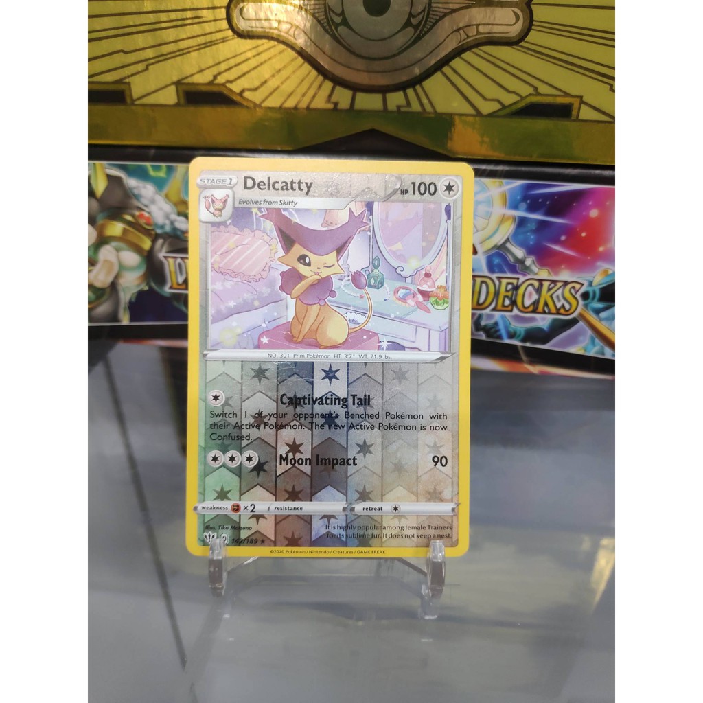 [ Dưa Hấu Yugioh ] Lá bài thẻ bài Pokemon Delcatty