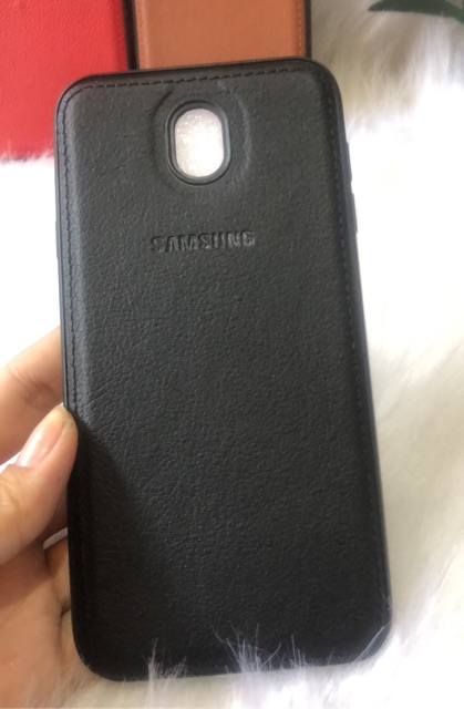 Ốp lưng da in hiệu Samsung Galaxy J730/ J7 Pro cao cấp