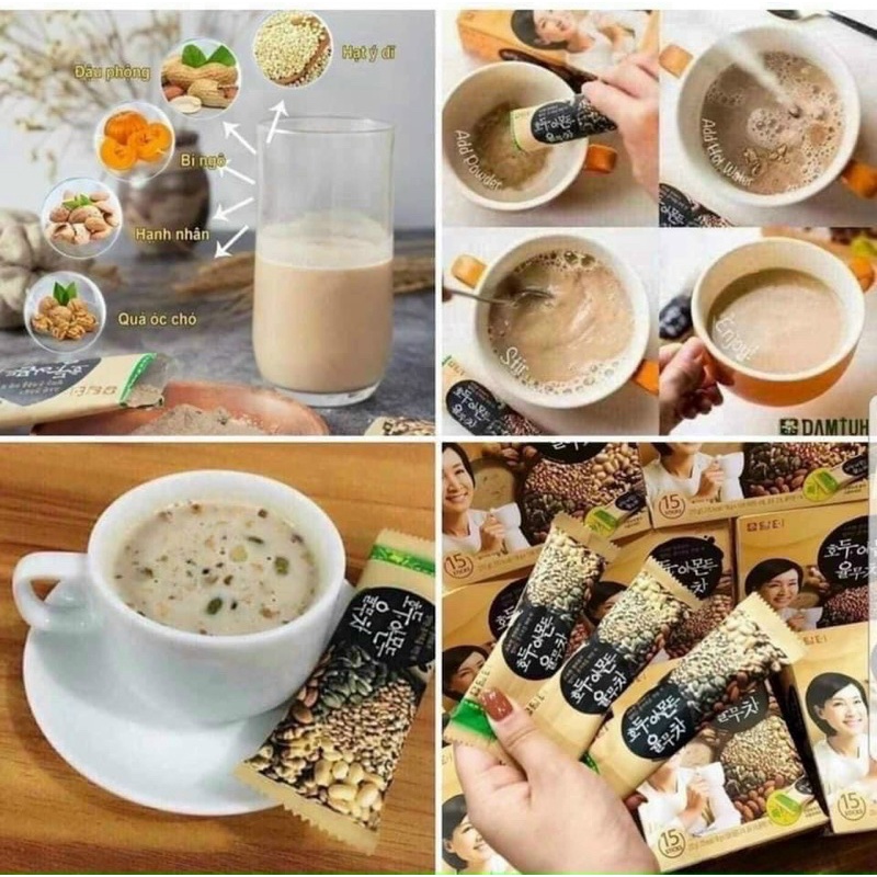 Bột ngũ cốc dinh dưỡng Damtuh Hàn Quốc chính hãng