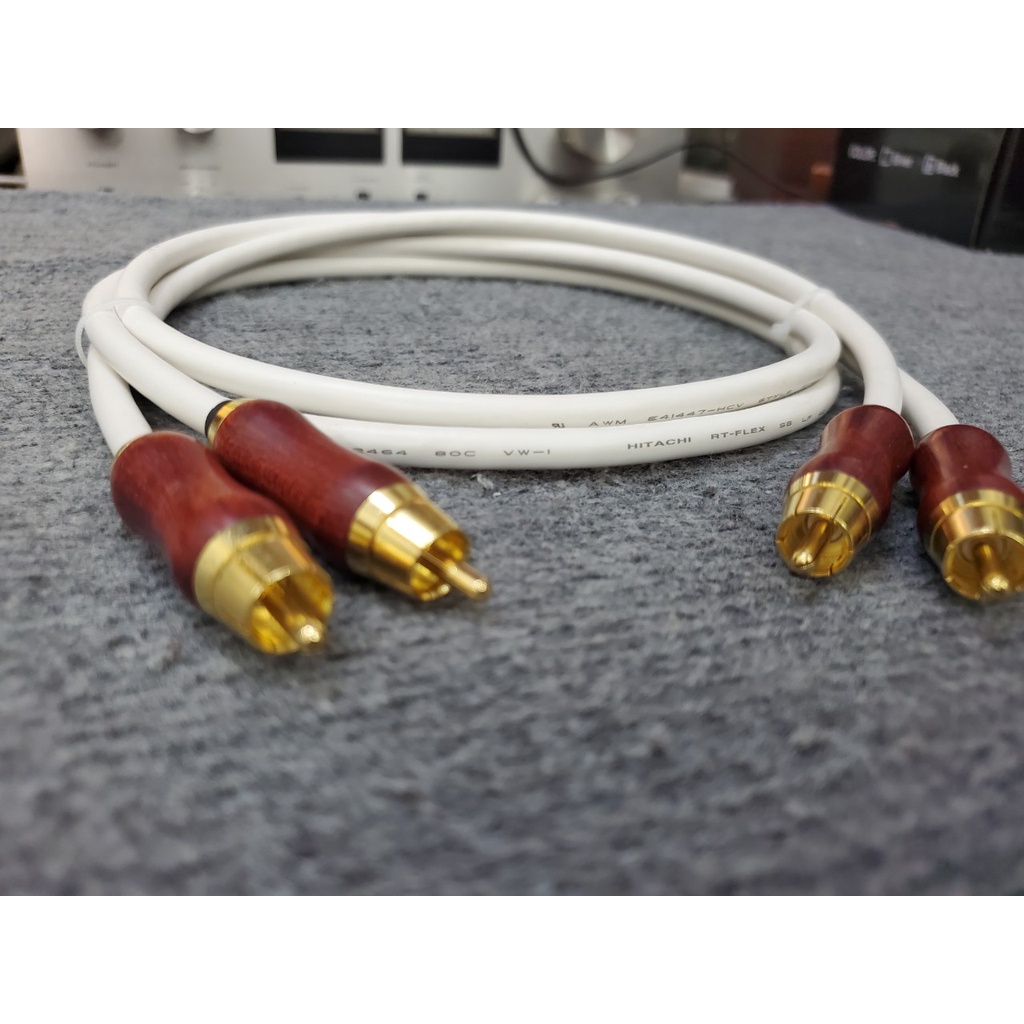 Cặp Dây AV Hitachi Jack Gỗ