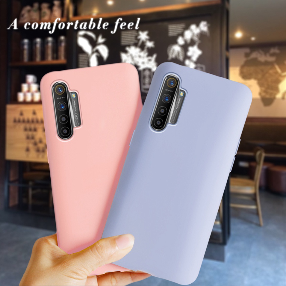 Ốp Điện Thoại Silicon Mềm Màu Kẹo Cho OPPO Realme XT / Realme X2 / RealmeX2 Pro