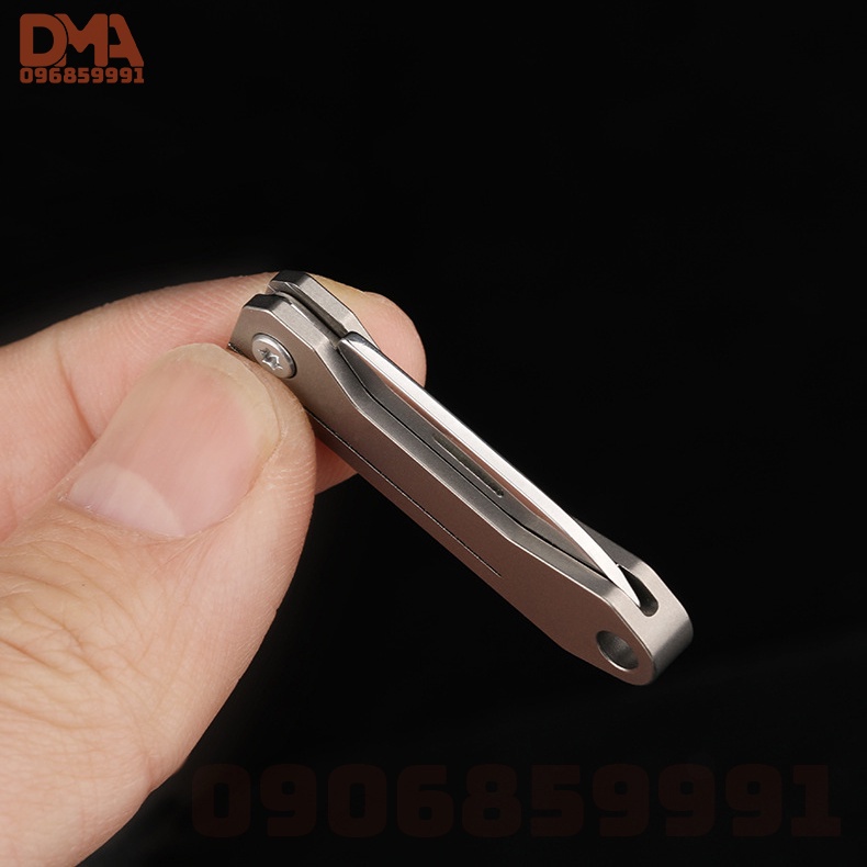 Phụ kiện dã ngoại,dụng cụ phượt dao EDC titan