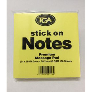 Giấy note/ giấy ghi chú vàng 3x3