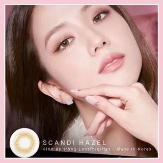 <Hàng mới về> Kính Áp Tròng SCANDI HAZEL của Olens (Hsd 1 tháng)