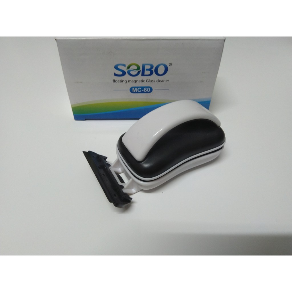 Nam Châm Lau Kính Cạo Rêu SOBO MC-60 cho hồ cá kính dưới 6 ly