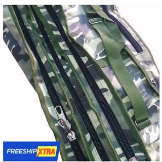 Ba lo túi đựng cần câu 3 ngăn vải giằn zi 3 ngăn, 1m, 1m1, 1m2, 1m3, 1m4 1m5 1m6