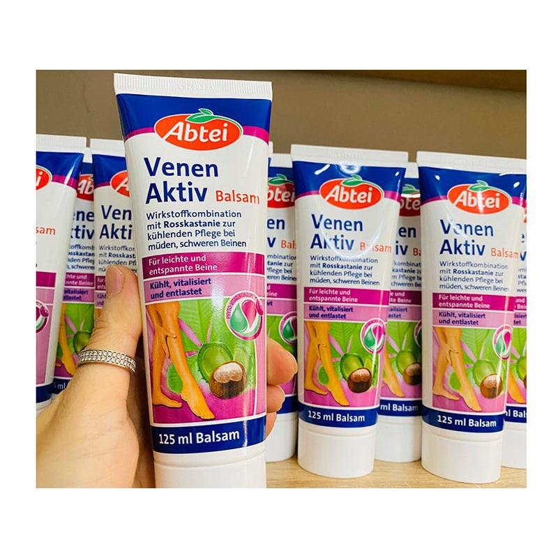 Kem Bôi Giãn Tĩnh Mạch Abtei Venen Aktiv Balsam - 125 ml