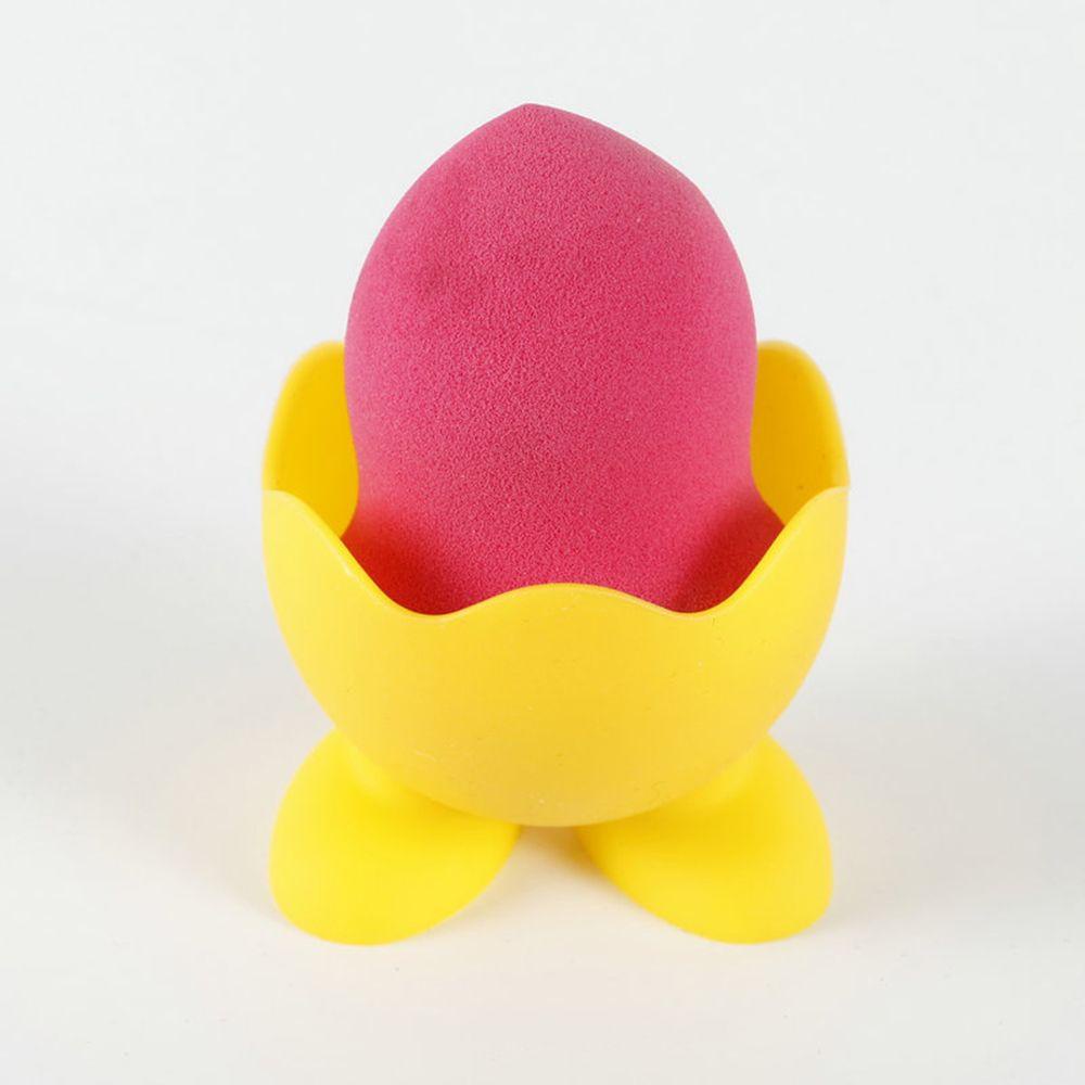 Giá Đỡ Đựng Mút Trang Điểm Bằng Silicon Hình Quả Trứng Chống Bẩn