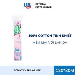 Bông Tẩy Trang Ipek 120+30 miếng