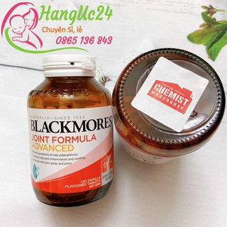 (Mẫu mới) Blackmores Joint Formula Advanced 120 viên Úc - hỗ trợ thoái hóa xương khớp, viêm đau sưng, bổ khớp blackmores