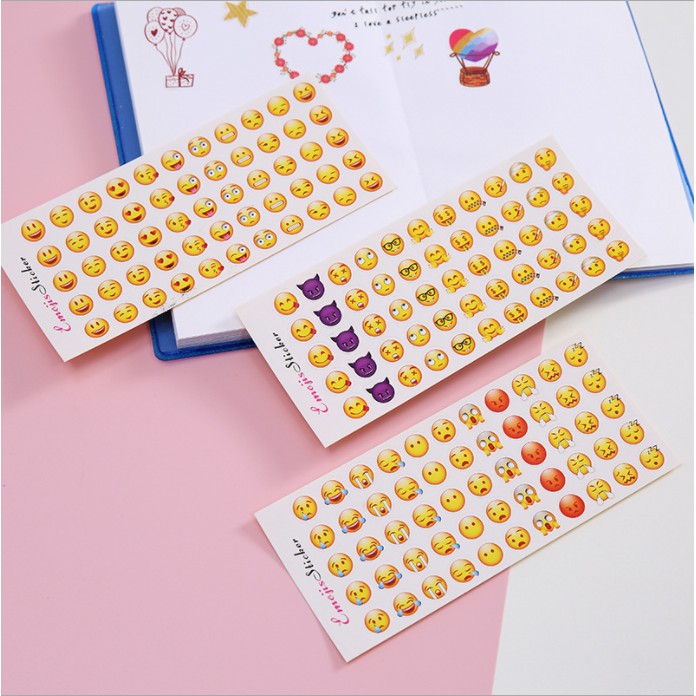 Sticker Trang trí Emoji nguồn hàng buôn sỉ AOBA