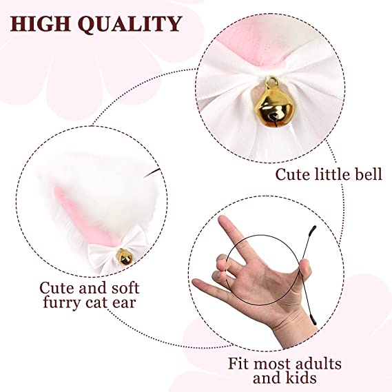 1 Set Băng Đô Tai Cáo Dễ Thương Cho Bé Gái