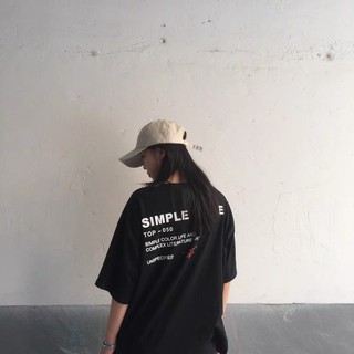 [Hàng order] Áo phông chữ simple style ( kèm ảnh thật)
