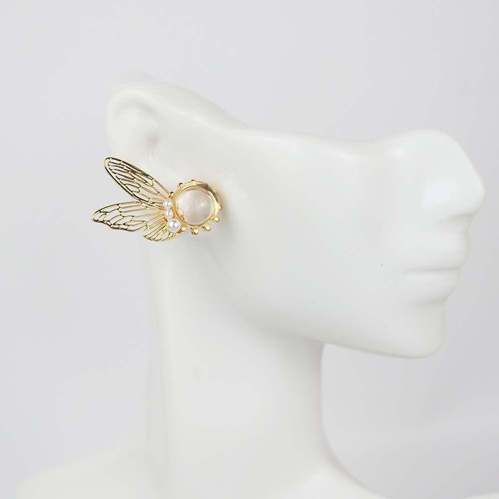 Bông Tai Thời Trang Phong Cách Vintage Dành Cho Nữ|Bông Tai Kim Loại Thiết Kế Đục Lỗ Thời Trang