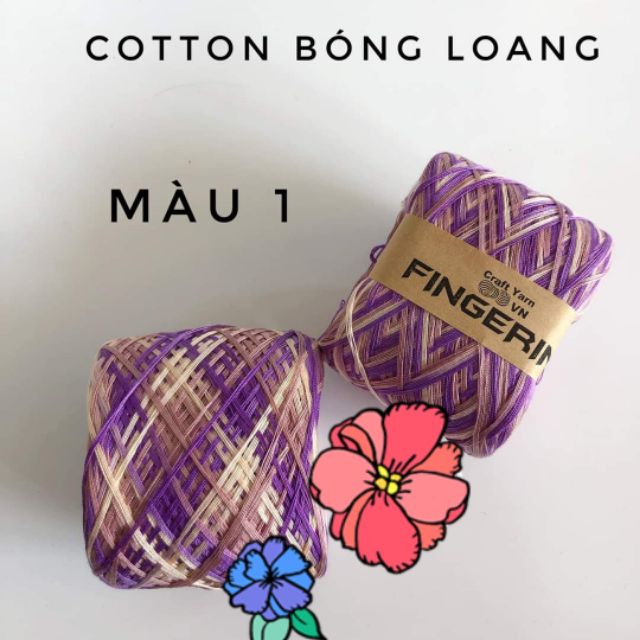 Cotton nhật bóng loang