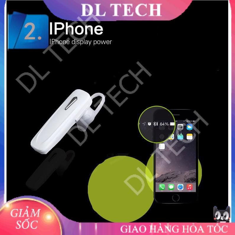 Tai nghe Bluetooth không dây nhét tai M163 đàm thoại 163h DL TECH