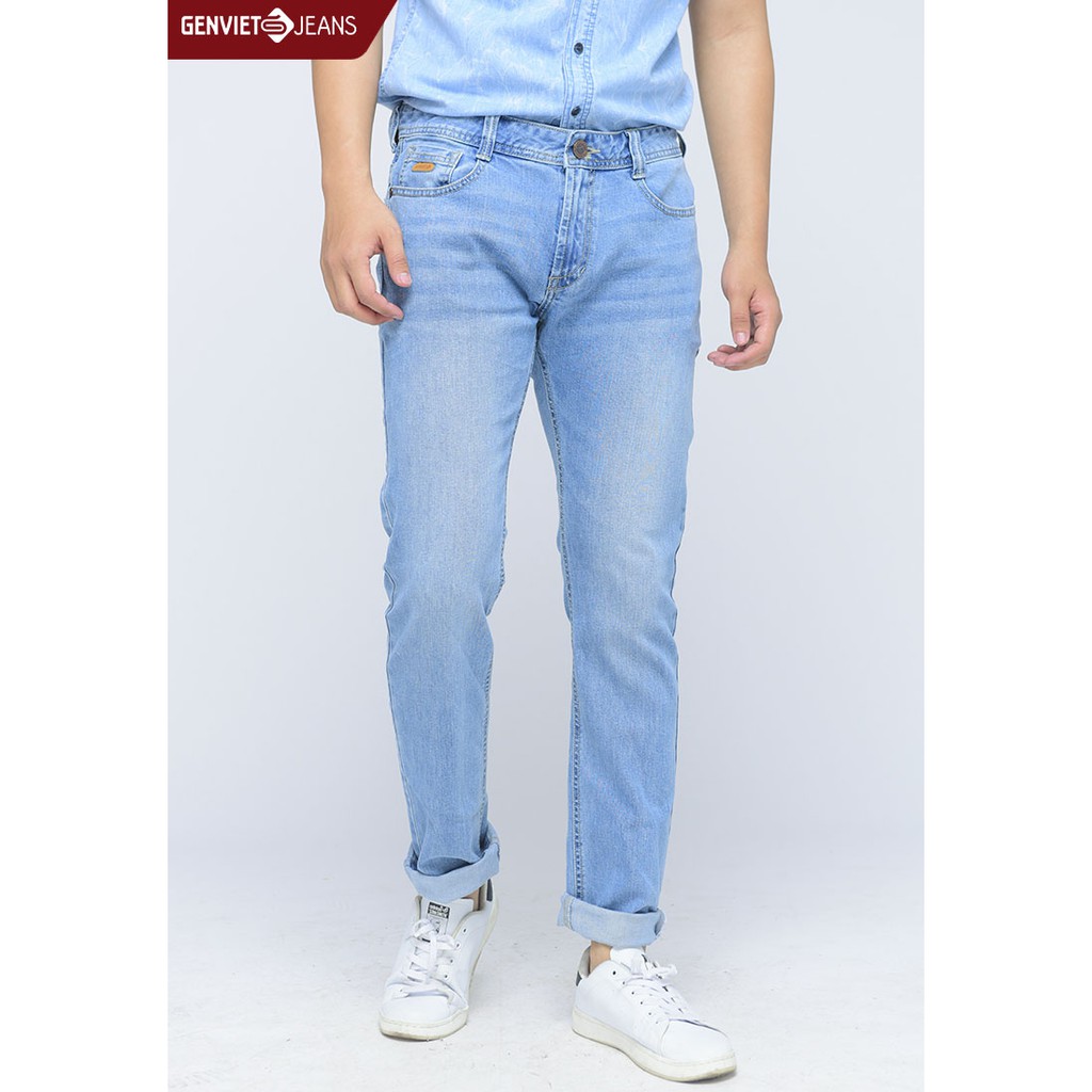  Quần dài jeans nam D1103J1049 GENVIET | BigBuy360 - bigbuy360.vn