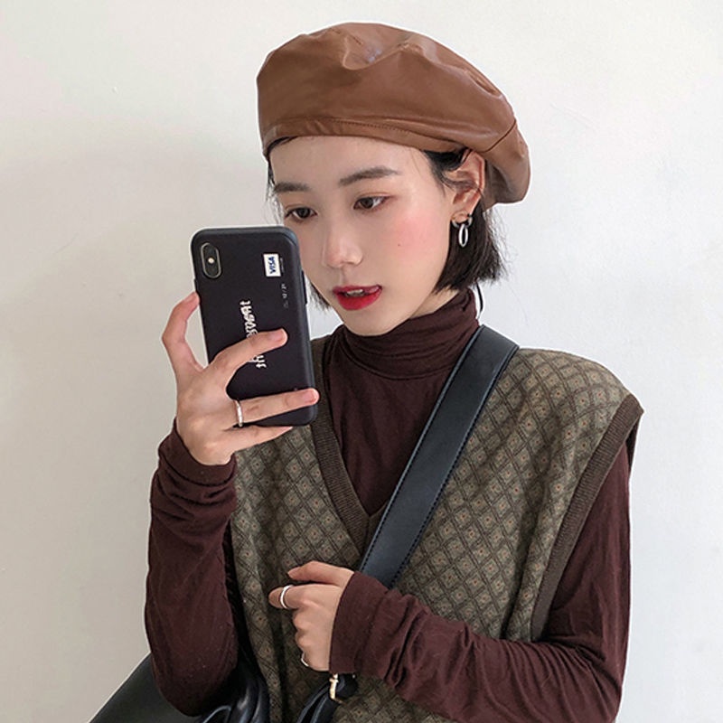 Nón beret da thời trang Pháp độc đáo dành cho nữ