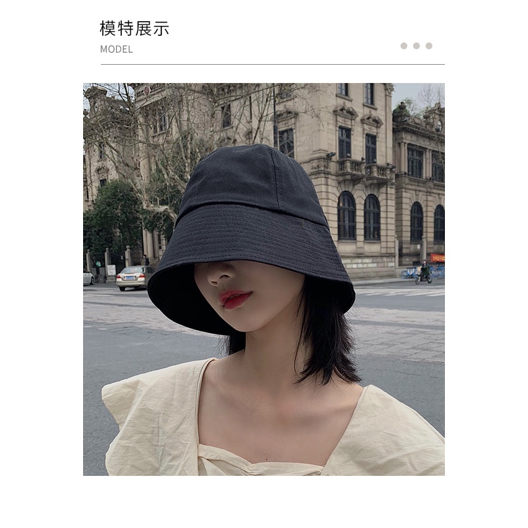 [SẴN]- Mũ nón bucket kaki phong cách Ulzzang (M50)