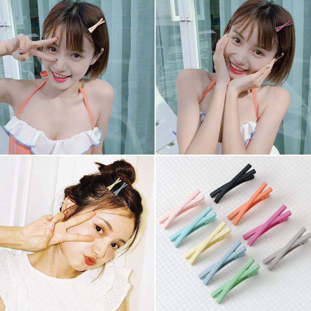 1 Kẹp Tóc Nhiều Màu Sắc Phong Cách Hàn Quốc Cho Nữ
