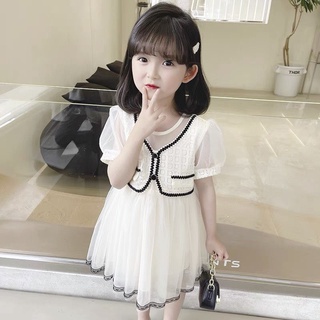 Sét Váy Đầm Ren Minky Mon Cho Bé (8kg-22kg)
