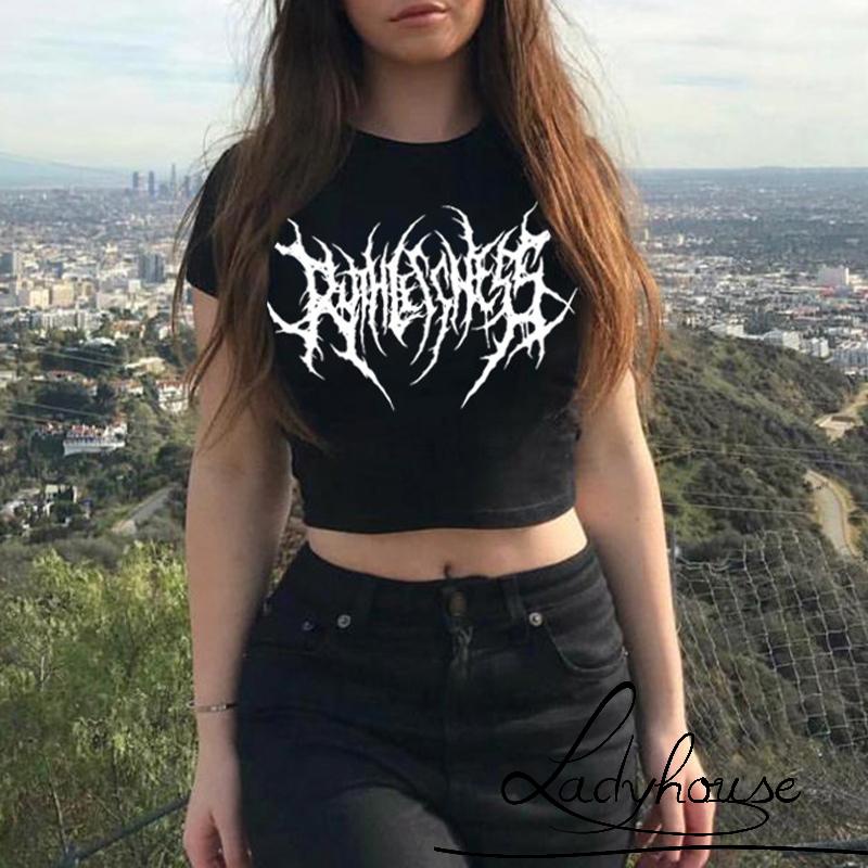 Áo Thun Tay Ngắn Cổ Tròn In Họa Tiết Hình Học Thời Trang Mùa Hè Cho Nữ